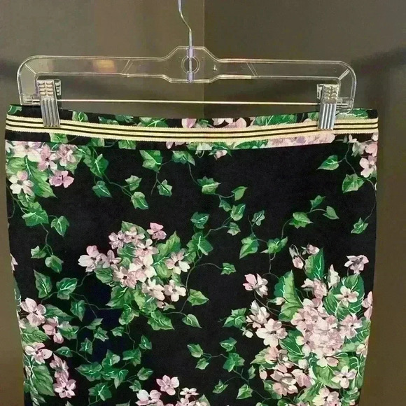 Talbots Womens Oprah Magazine Style Pencil Skirt Size 8p‎ floral - Picture 3 of 10